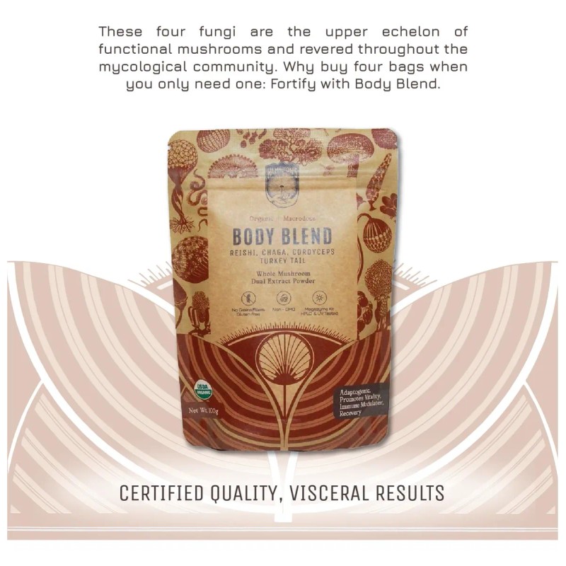 Hamilton's Mezcla De Hongos Orgánicos - 100g