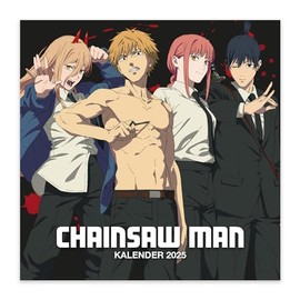 Crunchyroll - Chainsaw Man - Wandkalender 2025