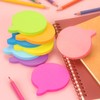 SIMONA Bubble Shape Sticky Notes 8 Color Bright Colorful Sticky