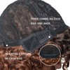 X-TRESS Kinky Curly Brown Wear and Go Synthetic Wig with