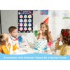 WhatSign Outer Space Birthday Chart - Reusable Laminated Classroom Calendar