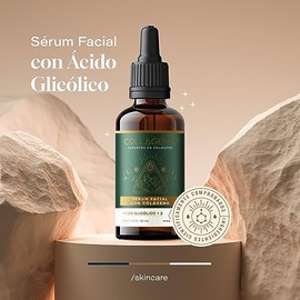 Collagenic | Serum Facial Exfoliante con Acido Glicólico, Hialurónico y Colágeno| Exfolia, Suaviza Textura, Reduce Manchas e Hidrata | Suero de Noche | 50 ml