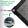 Storystore 40% Shade Cloth with Grommets, Garden Mesh Shade Tarp
