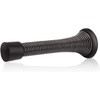 Oil Rubbed Bronze Spring Door Stopper with Rubber Bumper –