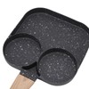 3 in 1 Breakfast Pan Prevents Stick Heat Resistant Divided