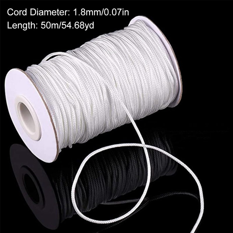 TopHomer 100 x Clear Roman Blind Rings & 50m x