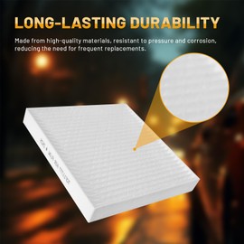 ACB ZONE Premium Cabin Engine Air Filter for My Car, Auto Air Filters Replacement for Jeep Wrangler 2011 2012 2013 2014 2015 2016 2017/ Wrangler JK 2018-2018