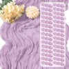 30 Pack Lavender Cheesecloth Table Runner 17 x 108 inch