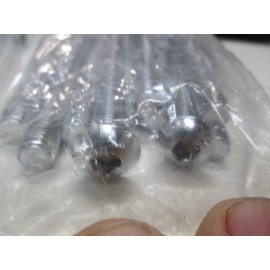 UMI CHROME ALLEN HEAD BUTTON BOLT  M8-1.25x85mm MOTORCYCLE  METRIC  LOT OF THIRTY 30