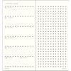 LEUCHTTURM1917 372874 Weekly Calendar & Notebook Dotted Wallet (B6+ x
