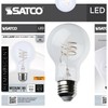 Satco 6W LED A19 Light Bulb 2700K Warm White 500