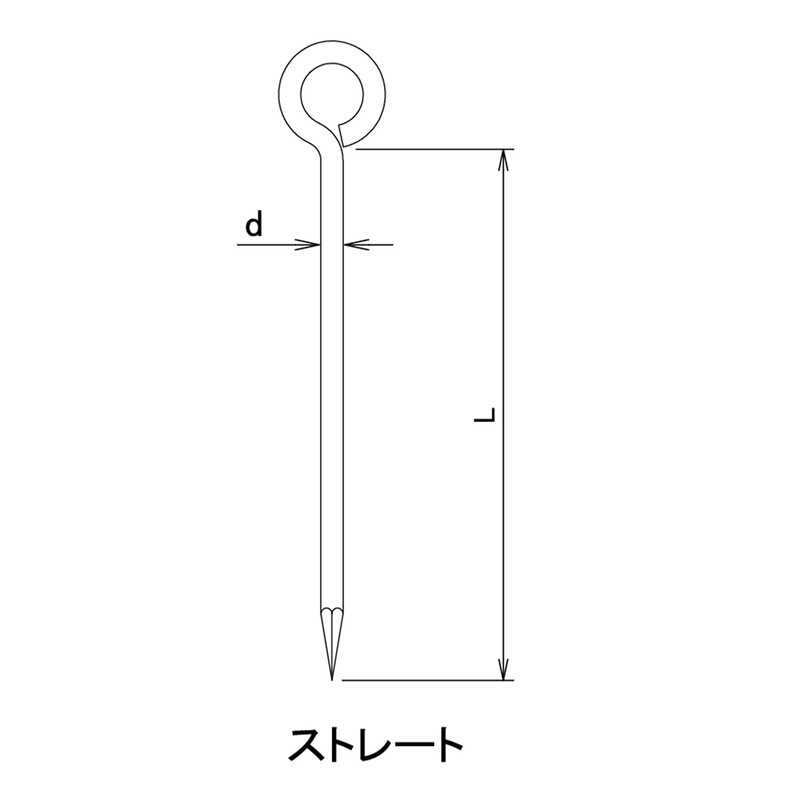 DAIDOHANT 10102236 Rope Stop, Round Shape, Iron / Uniqlo, Nominal