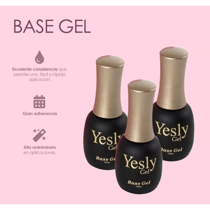 Yesly Base De Preparación Yesly Todo Geles Garantizado Nails Uñas
