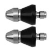 CREEXEON 2Pack Pressure Washer Sewer Jetter Nozzle,Drain Cleaning Water Jetter,5000
