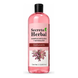 Shampoo Anticaída Y Regenera Cacahuananche Secreto Herbal 1l                                                                                          