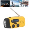 Hand Crank Solar Radio Multifunctional Emergency Radio LED Radio with