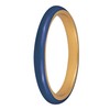 JULIETTE COLLECTION Gold Plated Navy Blue Enamel Stackable Fashion Ring