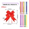 Q Moños De Regalo Grandes Metálicos Con Listón Mágico 200
