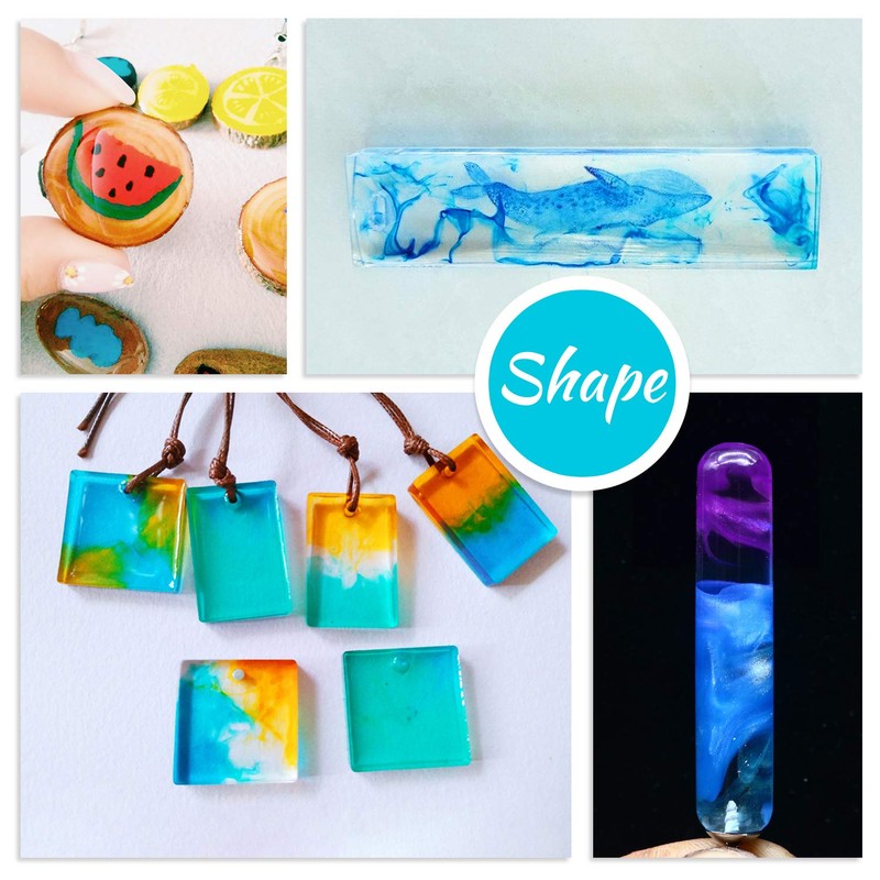 EPOXY UV RESIN PIGMENT - 24 Colours, Concentrated Epoxy Colourant
