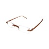 The Original Flexie Reading Glasses By Calabria (5.00, Root Beer)