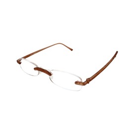 The Original Flexie Reading Glasses By Calabria (5.00, Root Beer)