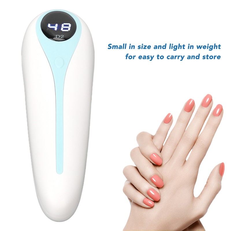 Mini LED Nail Lamp 5W 3pcs Light Chips 30s 60s