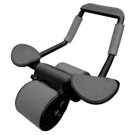 Unbranded Abdominal Roller Wheel Dual Wheel Core Trainer W/ Phone Shelf Home Workout New