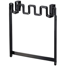 Yamazaki Industries Plastic Bag Hanger Tower Black 7134