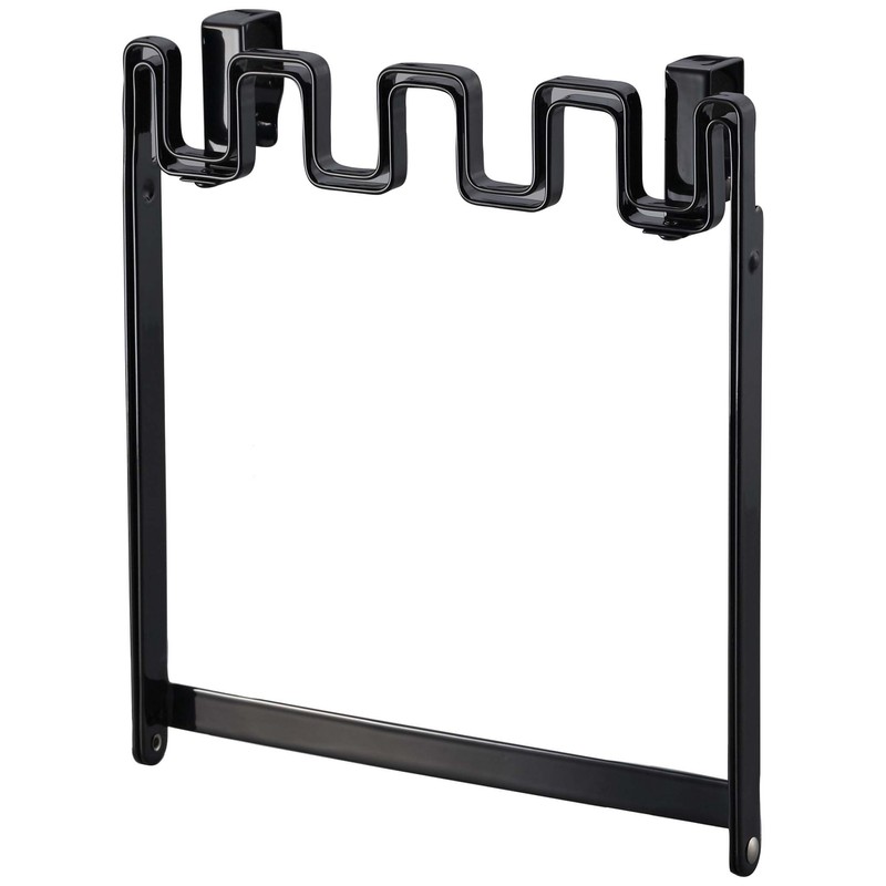 Yamazaki Industries Plastic Bag Hanger Tower Black 7134
