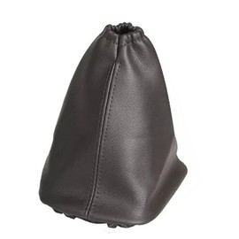 TEAMWILL PU Leather Gear Stick Shift Gaiter Boot Black Cover Fit for Toyota Corolla 2007-13