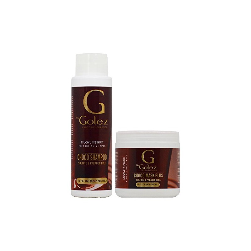 Golez Choco Hair Cosmetics Intensive Therapy Choco Shampoo & Mask