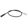 WITTKOWARE HIGO Mini-B Cable Set, Male/Coupling, 5-Pin Green, Total Length