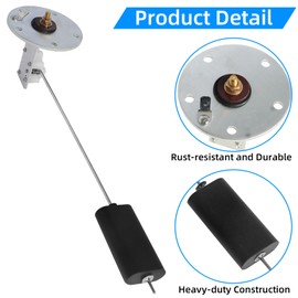 Marine Fuel Sending Unit,Boat Fuel Tank Sending Unit for Marine 6-12 Inch Depth RV Car Truck Tanks 33-240ohms Gas Water Level Gauge Sender