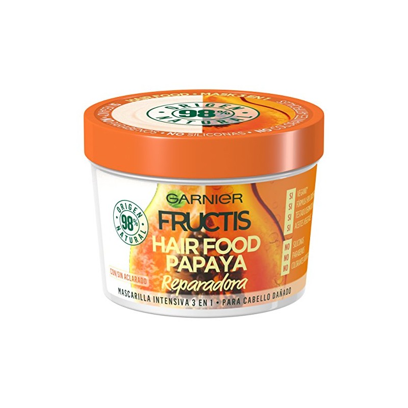 Garnier Fructis Hair Food Papaya Haarmaske, 400 ml