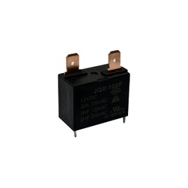 JQX-102F 12VDC 20A 4-Pin PCB Miniature High Power Relay - Ideal for Air Conditioner, Compressor, Water Heater