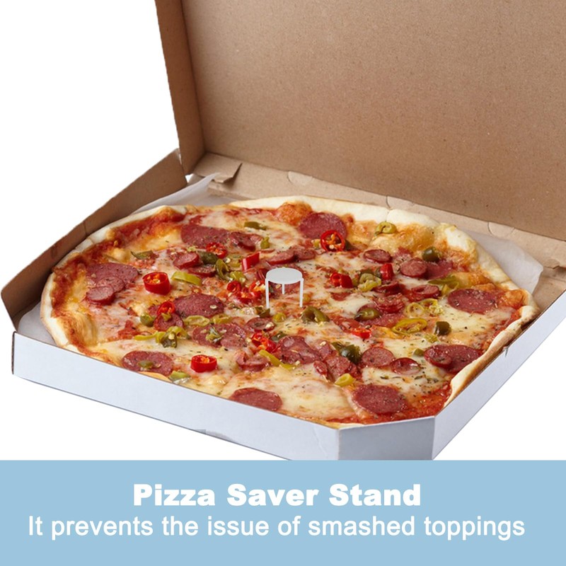 CertBuy 500 Pack Pizza Saver Stand 1 1/2" Pizza Savers