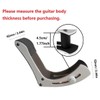 TUOREN Electric Guitar Rest Guitar Foot Stool Adjustable Professional Electric