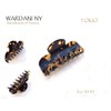 Wardani, Napoleon Jaw clip Tortoiseshell handmade in France from acetate