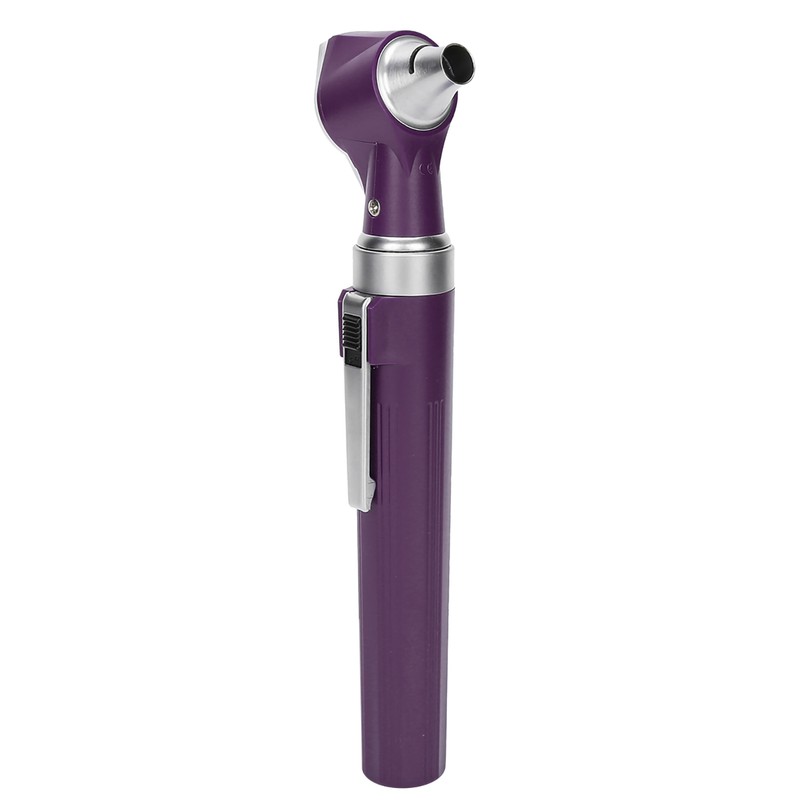 Professional Diagnostic Kit Ear Care Examination Otoscope Eardrum Endoscope SpeculumPurple