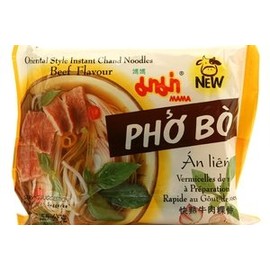 MAMA Oriental Style Instant Chand Noodles Beef Flavor (Pho Bo An Lien) - 1.94oz [ 10 units]