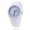 CdyBox Men Women Silicone Band Wristwatches Jelly Colorful Wrist Watch
