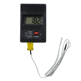 Mengshen Digitales Temperaturmessgerät (-50 Bis 1300 ° C), K-Typ Thermometer + 2 Sonden, TH07