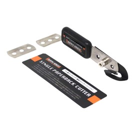 Happy Kuroitsu HZ2858 Paper Backing Cutter, Glue Surface Slouching, Replacement Blade, Single (Stainless Steel Single Blade)