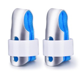 Sopito Finger Splint, 2pcs Finger Support Brace for Arthritis Knuckle Immobilizationm, Small Size