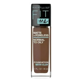 Base Fit Me Matte + Poreless 128 Warm Nude Maybelline