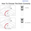 Pop Up Sink Drain With Overflow Bouncing Style Stopper Brass