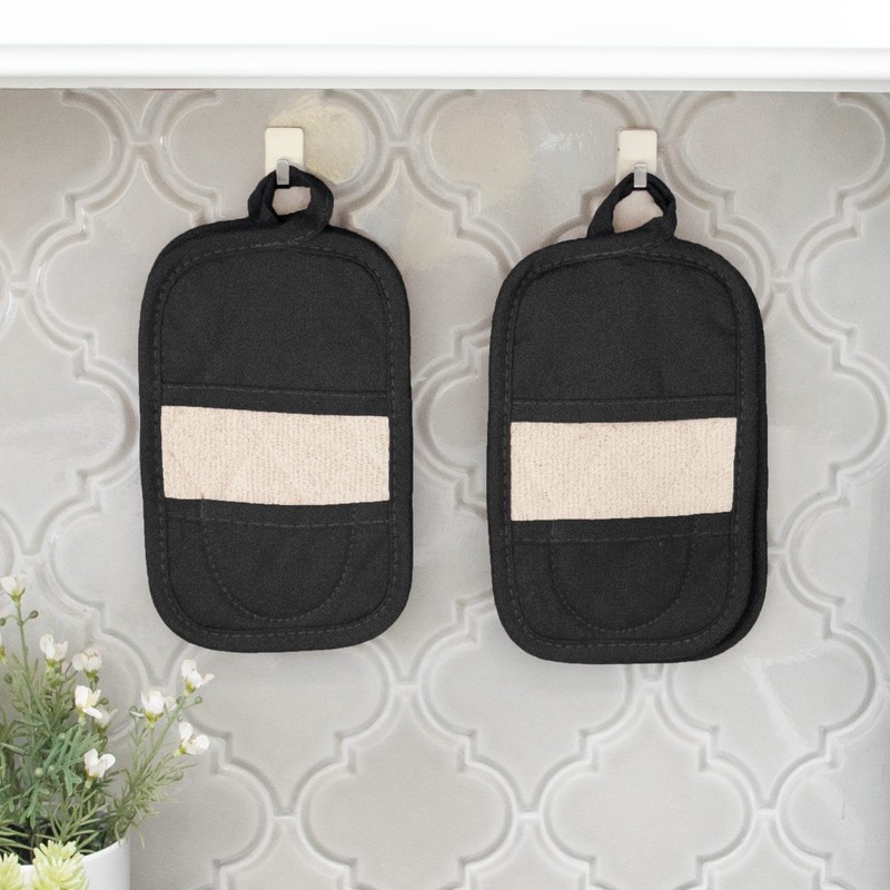 Ritz Premium Pot Holders & Heating Pads (4-Pack), 8.5" x