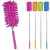 KAV 3 Pieces Extendable Multifunctional Telescopic Microfiber Cleaning Brush -