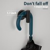 SOCONT Towel Hooks for Bathrooms Wall Mount, 6 Pack Matte