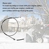 SizendHK 586961501 Chute Control Cable 72" for Husqvarna ST 224,